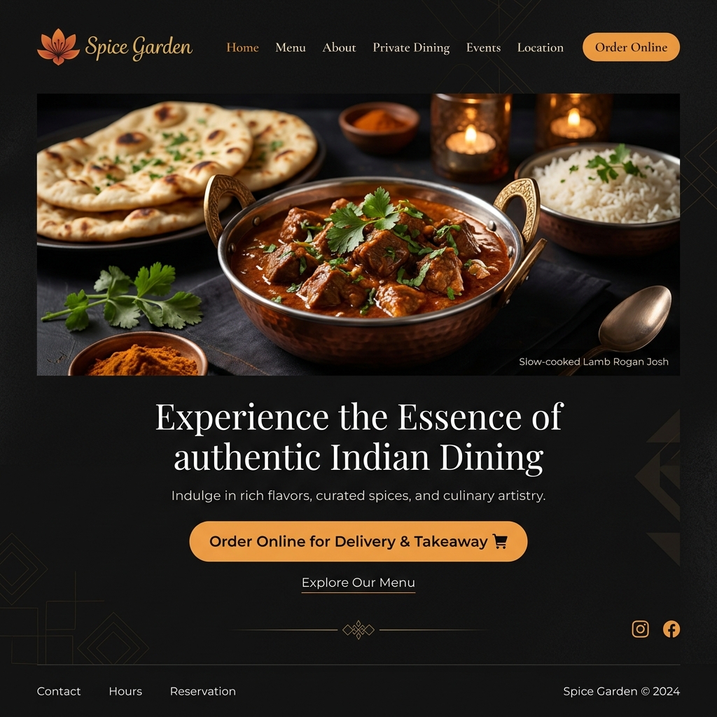 Spice Garden Mockup